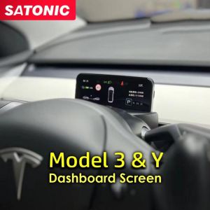 Model Y 3 Dashboard Cluster Instrument Lcd Information Displayer For Tesla Model Y/ Model 3 Modification Accessorri St911 - Electr