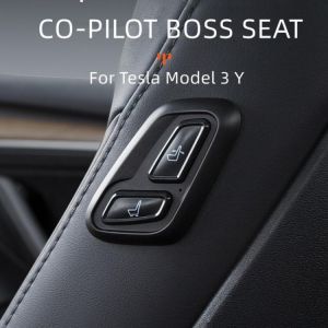 New Seat Adjustment Wireless Switch Buttons For Tesla Model 3 Y 2021 2022 Model 3 Seat remote control Model Y 2022 Accessories כוונון מושב חדש כפתורי מתג אלחוטי לטסלה דגם 3 Y 2021 2022 דגם 3 מושב שלט רחוק דגם Y 2022 אביזרים