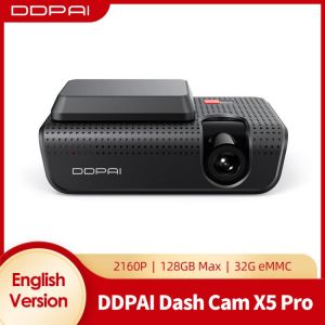 Ddpai X5 Pro Dash Cam Dual Car Camera Recorder Sony Imx415 4k 2160p Gps Tracking 360 Rotation Wifi Dvr 24h Parking Protector - Dvr מצלמת הדרך הטובה בעולם לשנת 2023 מבוססת קבל איכות צילום 4K מצלמת דרך כפולה מעליאקספרס