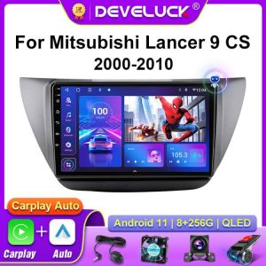2 Din Android 11 Car Radio Multimedia Video Player For Mitsubishi Lancer 9 Cs 2000 - 2010 Navigation Gps 2din 4g Carplay Stereo -  מערכת מולטימדיה למיצובישי לנסר תואם מקור מבוסס אנדרואיד עם שיקוף מסך קארפליי + אנדרואיד אוטו לרכישה מחו"ל דרך עליאקספרס