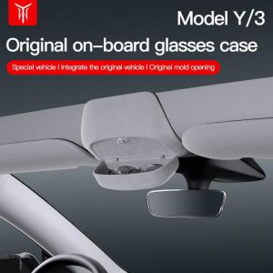 For Tesla Model 3 Model Y Glasses Case Sunglasses Storage Box For Tesla 2021/2022 Car Accessories