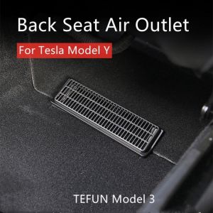 2pcs Car Air Outlet Cover For Tesla Model 3 Y 2020 2021 Under Seat Air Vent Anti-blocking Dust Cover Model Y Accessories - Interio גריל לפתח מזגן אחורי בטסלה דור 3 טסלה איבזרים מומלצים לרכישה דרך עליאקספרס גריל למזגן 