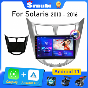 Android 11 Car Radio For Hyundai Solaris Verna Accent 1 2010 - 2016 Multimedia Video Player Navigaion Gps 2 Din 4g Dvd Head Unit -