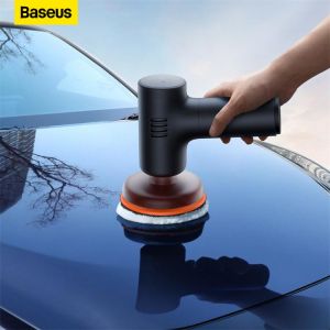 Baseus Car Polishing Machine Cordless Mini Electric Polisher With Adjust Speed For Car Home Wireless Polish Waxing - Automotive Po