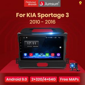 Junsun V1 2G+32G Android 10.0 DSP Car Radio Multimedia Video Player Navigation GPS  din For KIA Sportage 3 2010 2011 2016 no dvd מולטימדיה אנדרואיד מומלצת לרכב