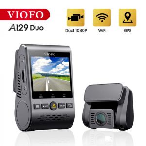 AZDOME GS63H Dash Cam Dual Lens 4K UHD Recording Car Camera DVR Night  Vision WDR Built In GPS Wi Fi G Sensor Motion Detection מצלמת דרך 4K לרכב
