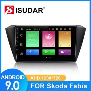 ISUDAR Car Radio For Skoda Fabia 2015 2016 2017 2018 2019 2 din Android 9 Autoradio Multimedia GPS DVR Camera RAM 2GB ROM 32GB מערכת מולטימדיה אנדרואיד מומלצת לסקודה פאביה לקניה דרך אליאקספרס