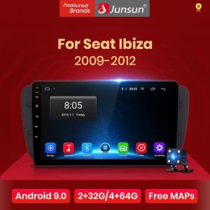 Junsun V1 2G + 32G אנדרואיד 10.0 רכב רדיו מולטימדיה מומלץ עבור סיאט איביזיה 6j 2009-200 לקניה דרך אליאקספרס