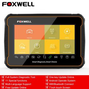 FOXWELL GT60 OBD2 Automotive Scanner Full System Car Diagnosis ABS SRS EPB DPF Oil Reset ODB2 Diagnostic Scanner Tool PK MK808