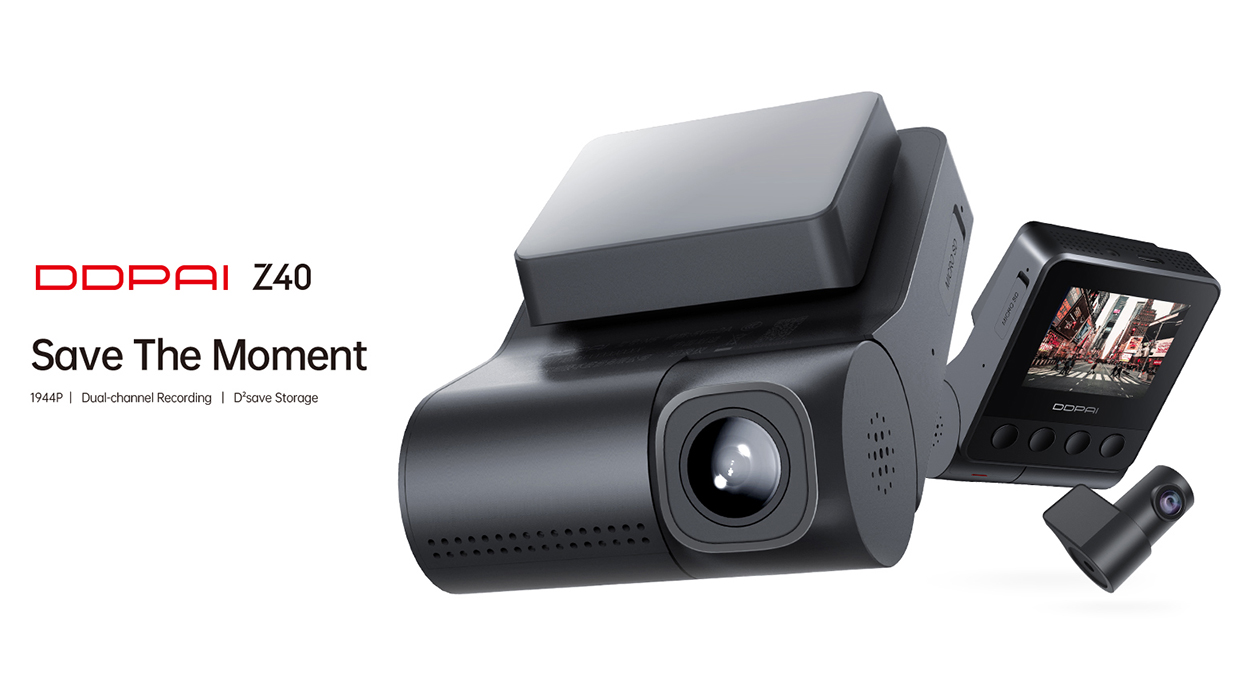 DDpai Z40 המצלמת דרך הכי מומלצת 2022